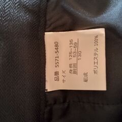 130cm男の子セレモニースーツセットの画像