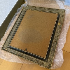アンティーク調額縁型鏡の画像