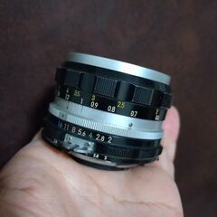 優良品 希少な nippon kogaku nikon AI改 NIKKOR-H 50mm F2の画像