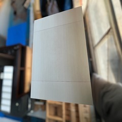 🍽️無印良品タモ材🌿エクステンションテーブル（リメイク塗装品）の画像