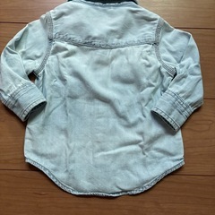 babyGap デニムシャツ 12-18ヶ月の画像