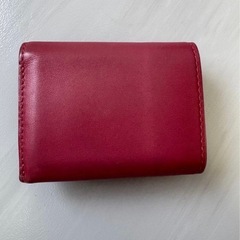 美品★正規品　COACH バーガンディ 三つ折り財布の画像