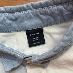 babyGap シャツ 18-24ヶ月の画像