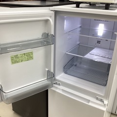 【1年保証】2ドア冷蔵庫 SHARP SJ-D15J-Wの画像