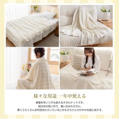 タオルケット2枚セットの画像