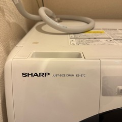 SHARP ドラム式洗濯機の画像