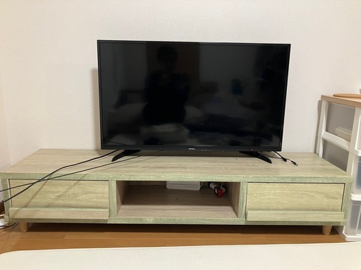 テレビ40インチ　テレビ台セット