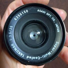 優良品 PENTAX Super-Multi-Coated TAKUMAR 35mm F3.5 M42マウント の画像