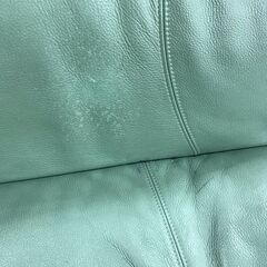 【ジャングルジャングル広陵店】ソファー　2人用　グリーンの画像