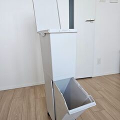 ニトリ　スリム分別ペール2段　(36L) の画像