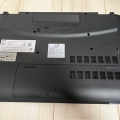 ノートパソコン NEC NS750（Windows11にアップグレード済）の画像