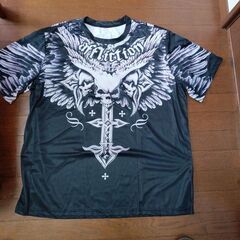 プリントTシャツ裏表プリントに成って居ますの画像