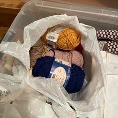 引き取り日時限定☆手芸ハギレ小物の画像