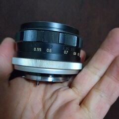 良品 minolta mc rokkor pf 55mm f1.7 分解清掃済の画像
