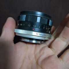 良品 minolta mc rokkor pf 55mm f1.7 分解清掃済の画像