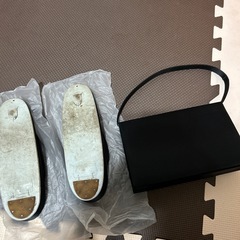 喪服用　草履、バッグセットの画像