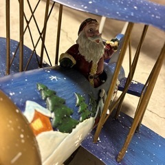 ブリキおもちゃ サンタクロース Xmasの画像