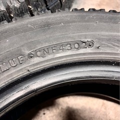 バリ溝スタッドレス組込工賃込み　155/65r13155/65r13の画像