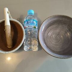 食器2点と すりこ木1点 まとめて　中古品の画像