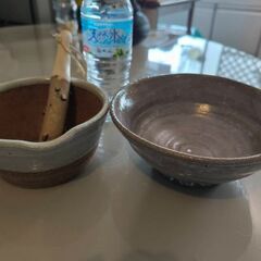 食器2点と すりこ木1点 まとめて　中古品の画像