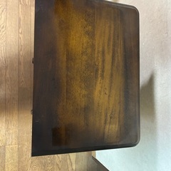 カリモク　電話台の画像