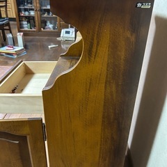 カリモク　電話台の画像