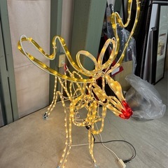 光るトナカイオブジェ Xmasの画像