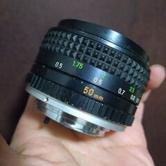 良品 minolta mc rokkor pf 50mm f1.7 分解清掃済の画像