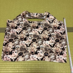 レスポートサック猫柄　エコバッグの画像