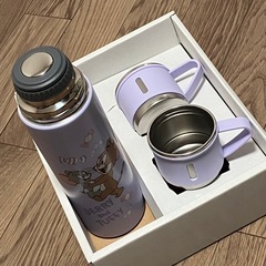 ステンレスボトル+コップの画像