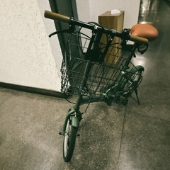 折りたたみ自転車の画像