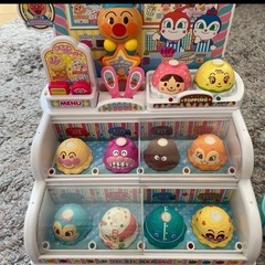 【特典付き】美品アンパンマン のっけてポン！光ってオーダー★アイスちょうだい!!DXセット の画像