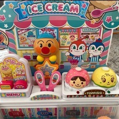 【特典付き】美品アンパンマン のっけてポン！光ってオーダー★アイスちょうだい!!DXセット の画像