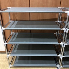 5段ラック2個の画像