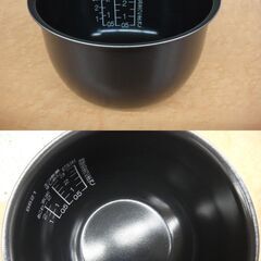 美品 象印 3合炊き 圧力IH炊飯ジャー NP-RU05 極め炊き 2025年製 炊飯器 黒まる厚釜 炊き分け圧力 使用わずか【モノ市場安城店】013の画像