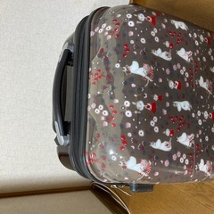 ムーミンスーツケースの画像