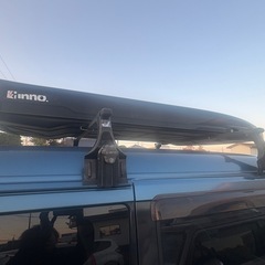 inno ルーフボックス　ルーフバーセットの画像