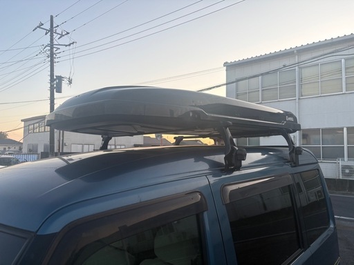 inno ルーフボックス　ルーフバーセット