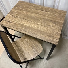 デスク チェアセット 勉強机 の画像