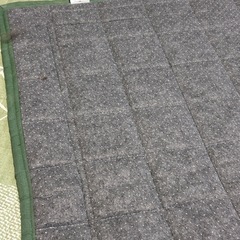 リーフ柄　カーペット　マット　2畳用　180×180cm 正方形
の画像