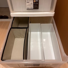 (無料) ニトリ　引き出し5段セットの画像