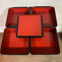 輪島塗　四段重の画像