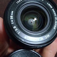 良品 minolta mc w.rokkor 28mm f2.8 分解清掃済の画像