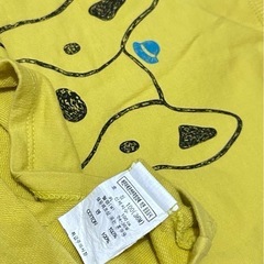 100USED わんちゃんの薄手トレーナーの画像