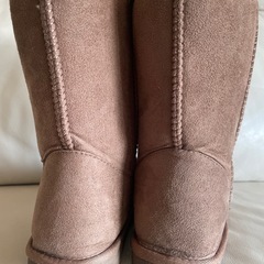 美品　レディース　ムートンブーツ　Mの画像