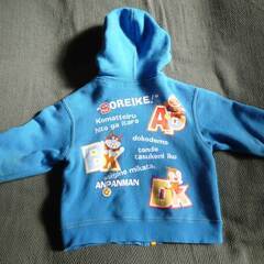 アンパンマン　ばいきんまん　ドキンちゃん　パーカー　90サイズ　子供服　キッズの画像