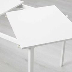 IKEA イケア  伸長式テーブル 80/120x70x高75cm VANGSTA ヴァングスタの画像