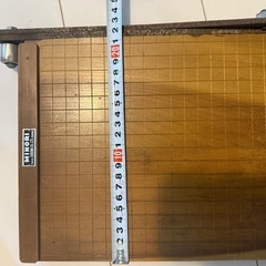 MINORI ペーパーカッター裁断機昭和レトロの画像