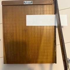 MINORI ペーパーカッター裁断機昭和レトロの画像