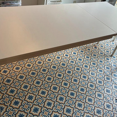 IKEA イケア  伸長式テーブル 80/120x70x高75cm VANGSTA ヴァングスタの画像